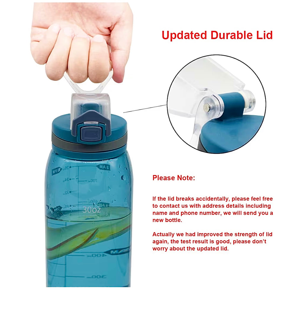 Time Marker Water Bottle